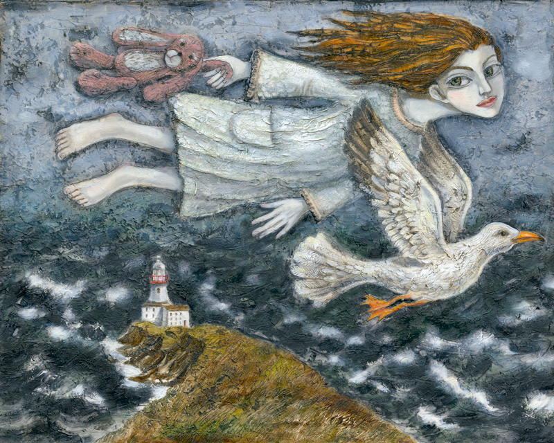 Original mixed media painting by Ludmila titled 