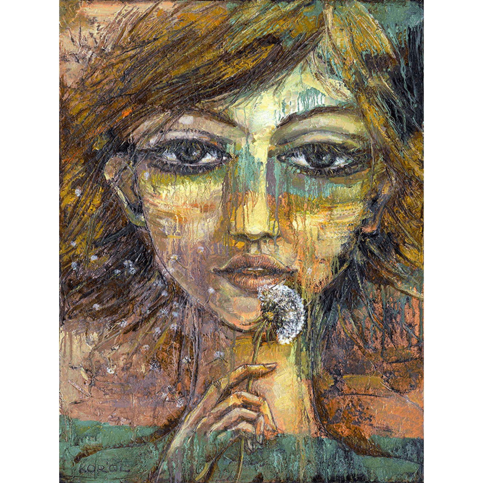 "Never Alone" Original Painting and Print