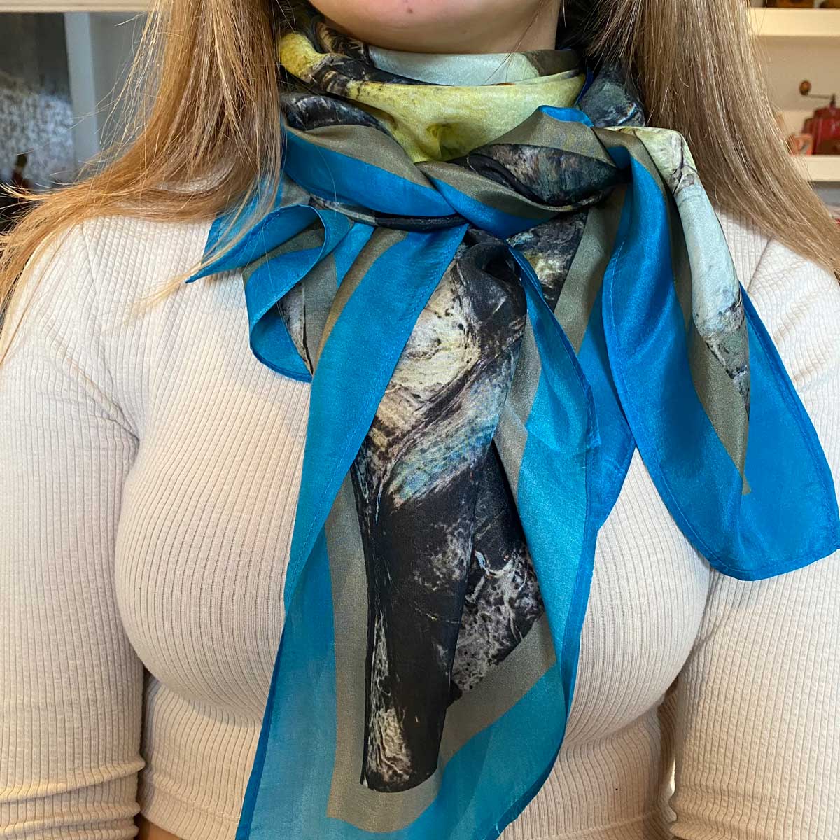 100% Silk Scarves